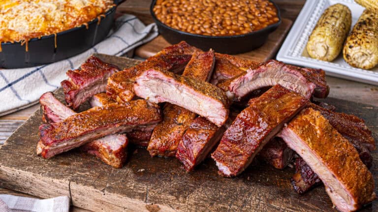 Hickory Brown Sugar Smoked Ribs