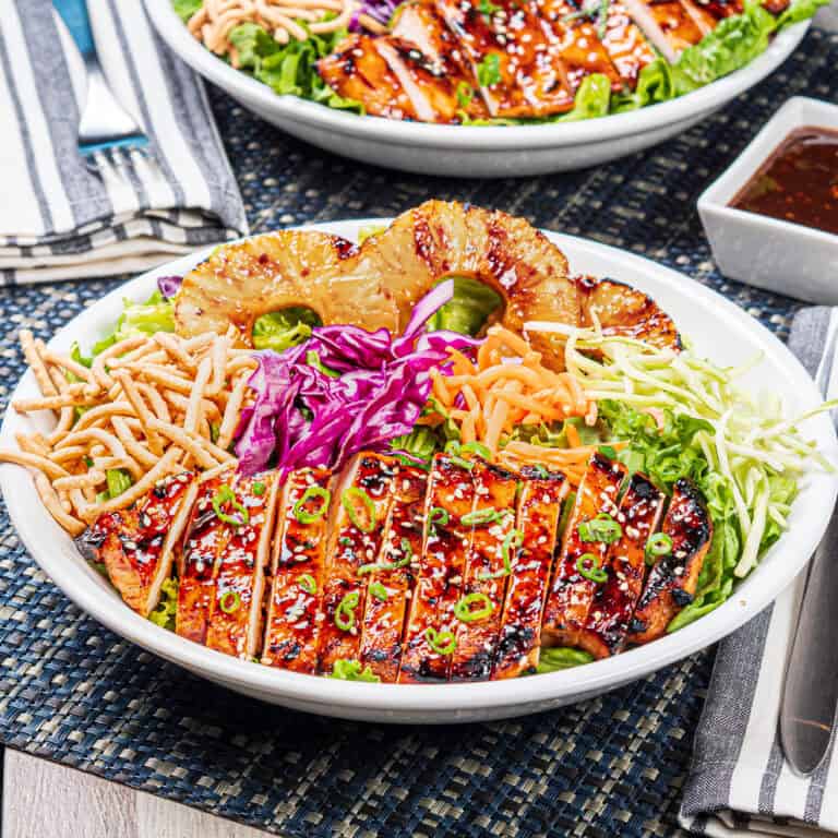 Grilled Teriyaki Chicken Salad