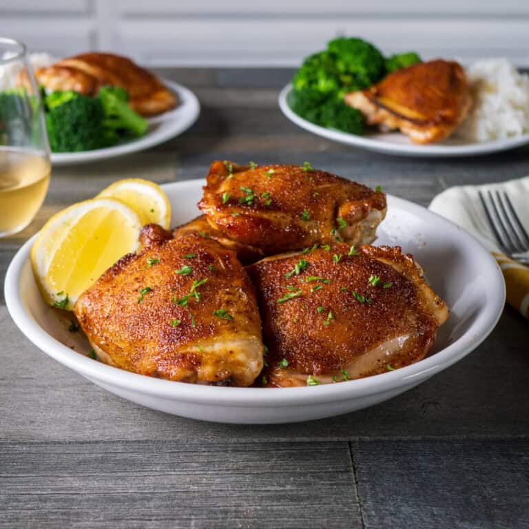 Air Fryer Chicken Thighs