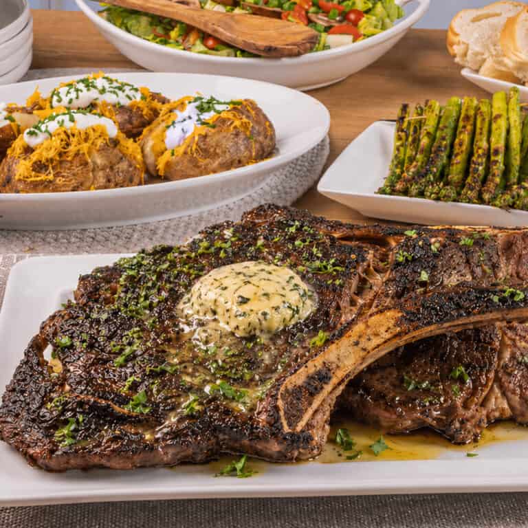 Cowboy Butter Ribeyes