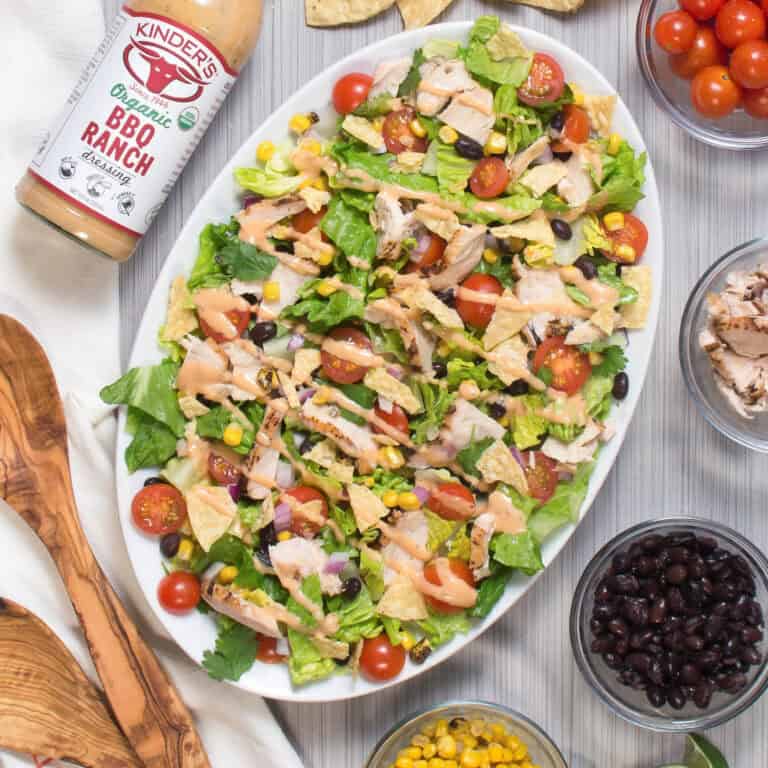BBQ Chicken Ranch Salad