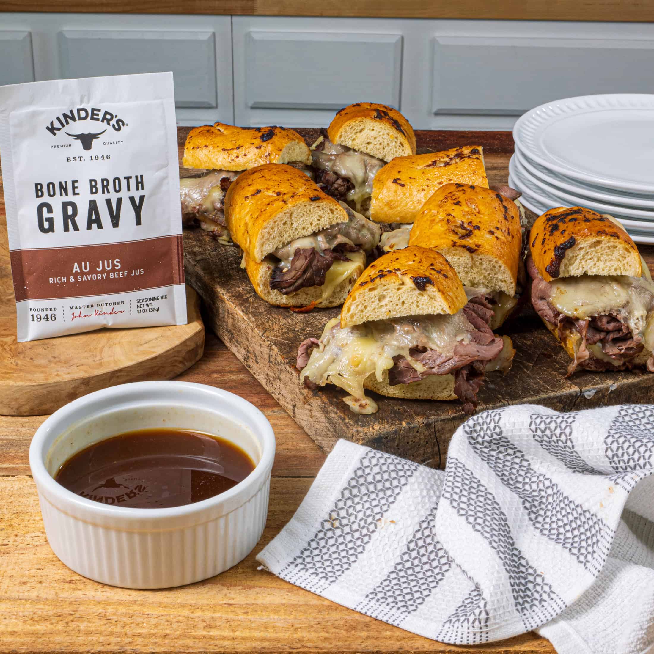 Au Jus French Dip Sliders