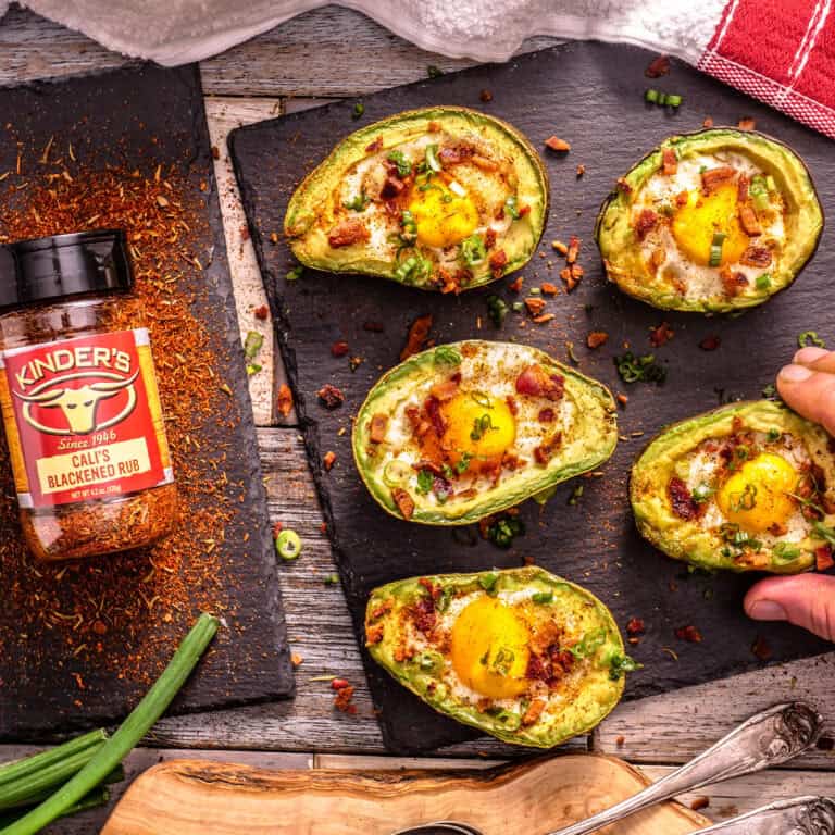 Baked Avocados & Eggs