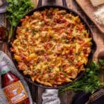 Baked BBQ Chicken Penne Pasta
