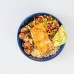 Baked Teriyaki Salmon Bowl