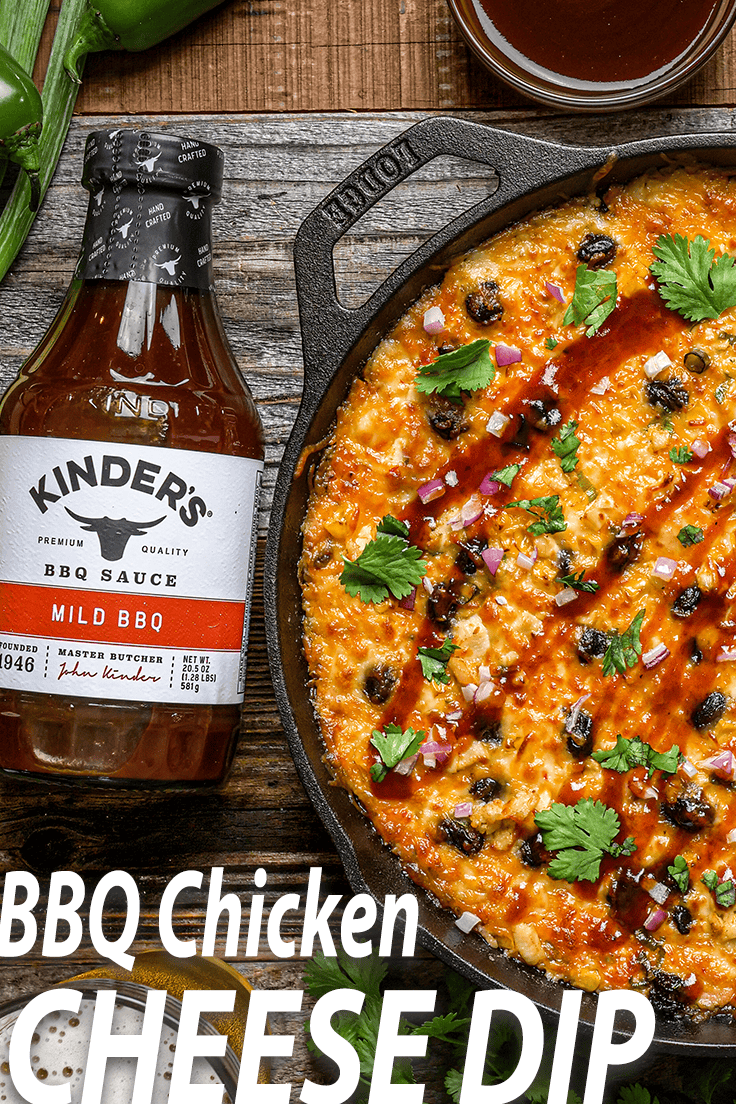 BBQ Chicken Cheese Dip