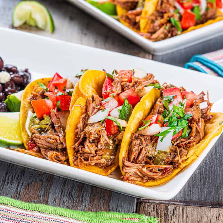 Beef Barbacoa Tacos
