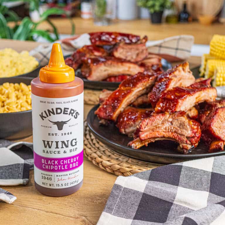 Black Cherry Chipotle Smoked Baby Back Ribs