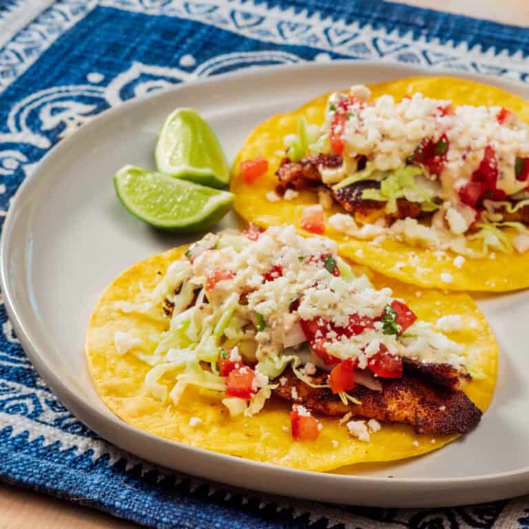 Blackened Fish Tacos