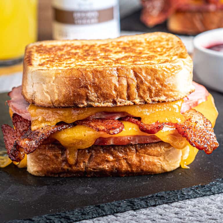 Brown Sugar Bacon Monte Cristo Sandwich