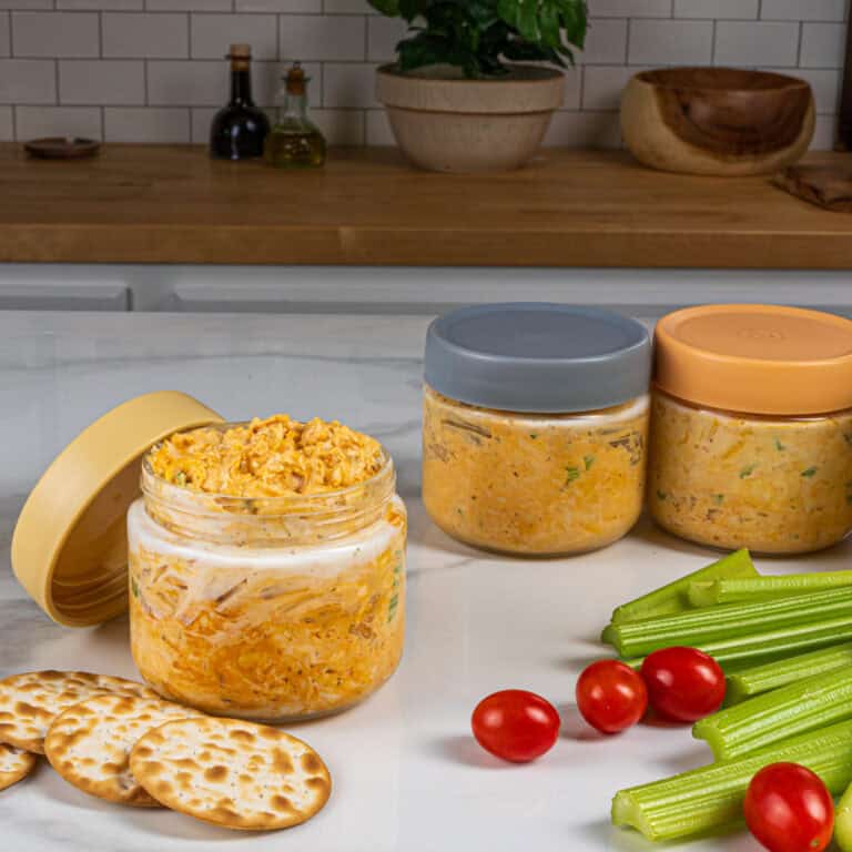 Buttery Buffalo Chicken Cheese Dip — Meal Prep in 12 Minutes