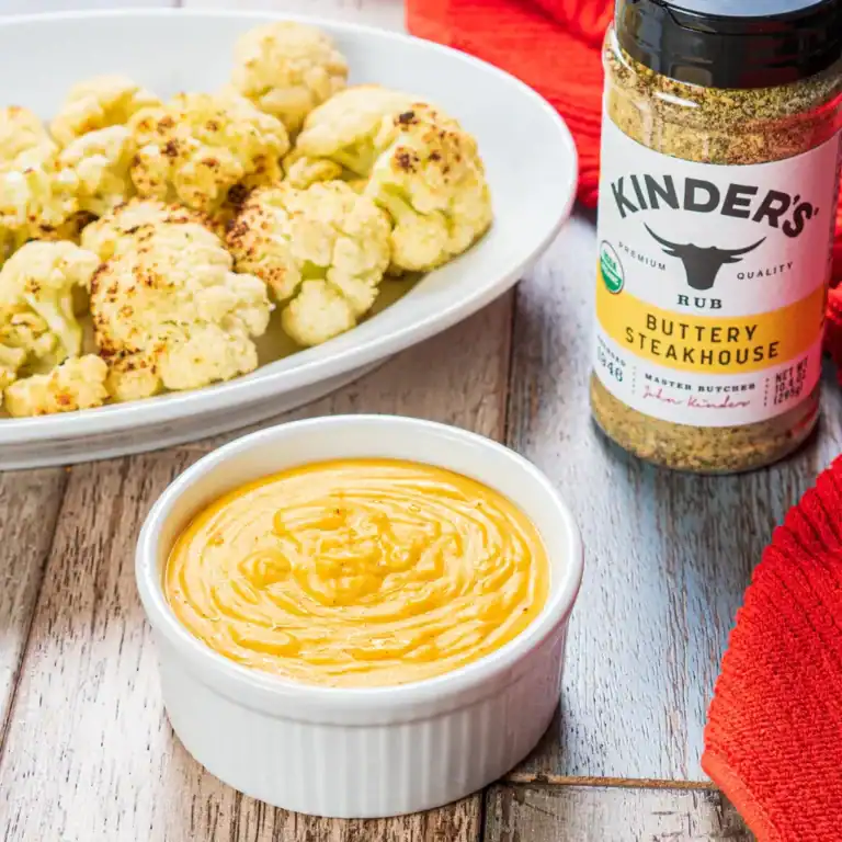 Buttery Cauliflower and Cheese Dip