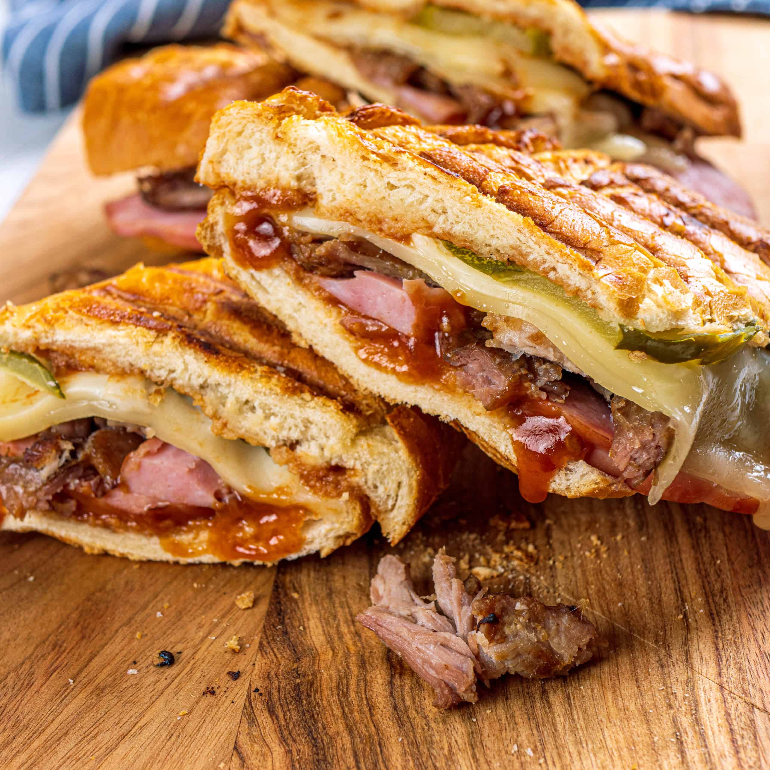 Cali Gold BBQ Cuban Sandwich