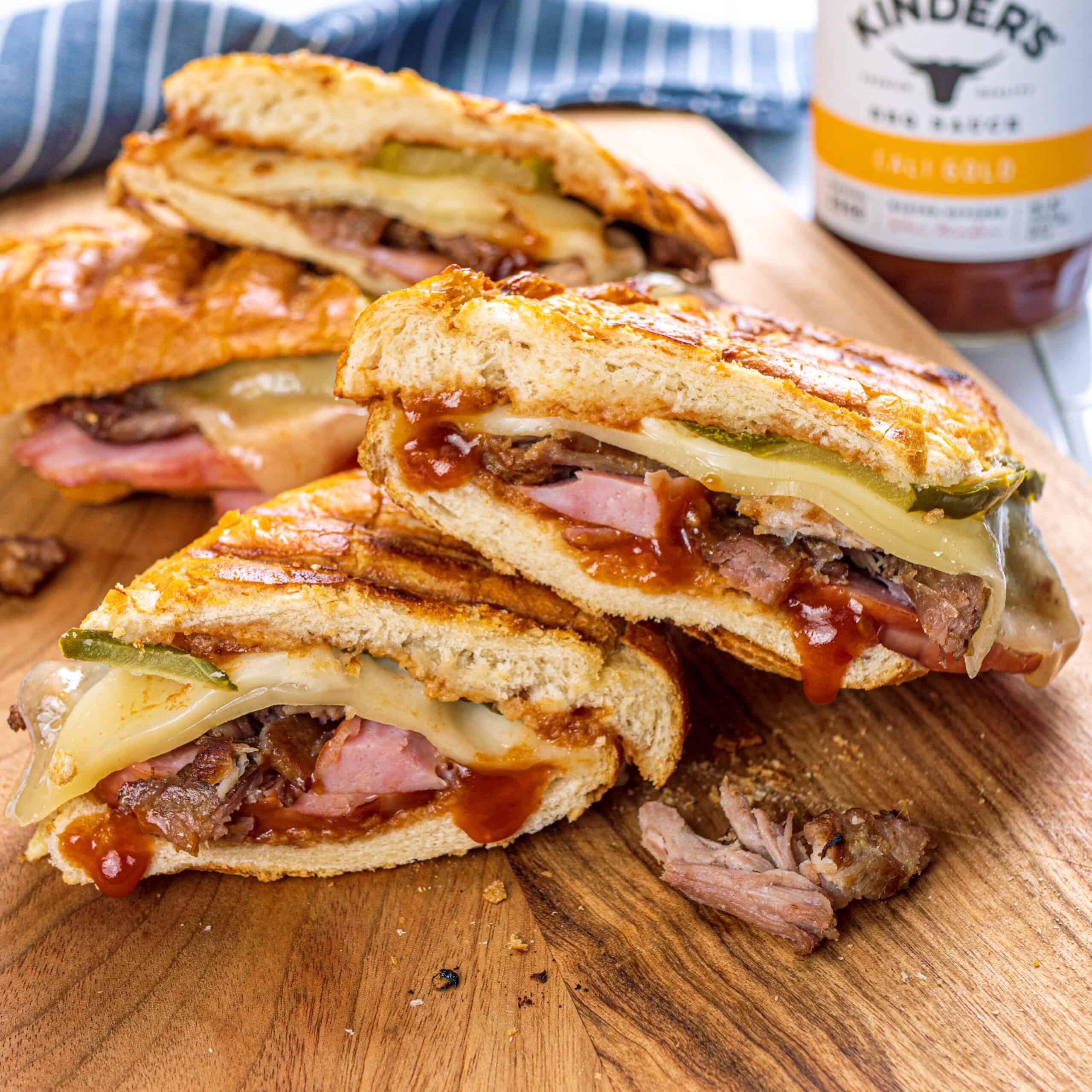 Cali Gold BBQ Cuban Sandwich