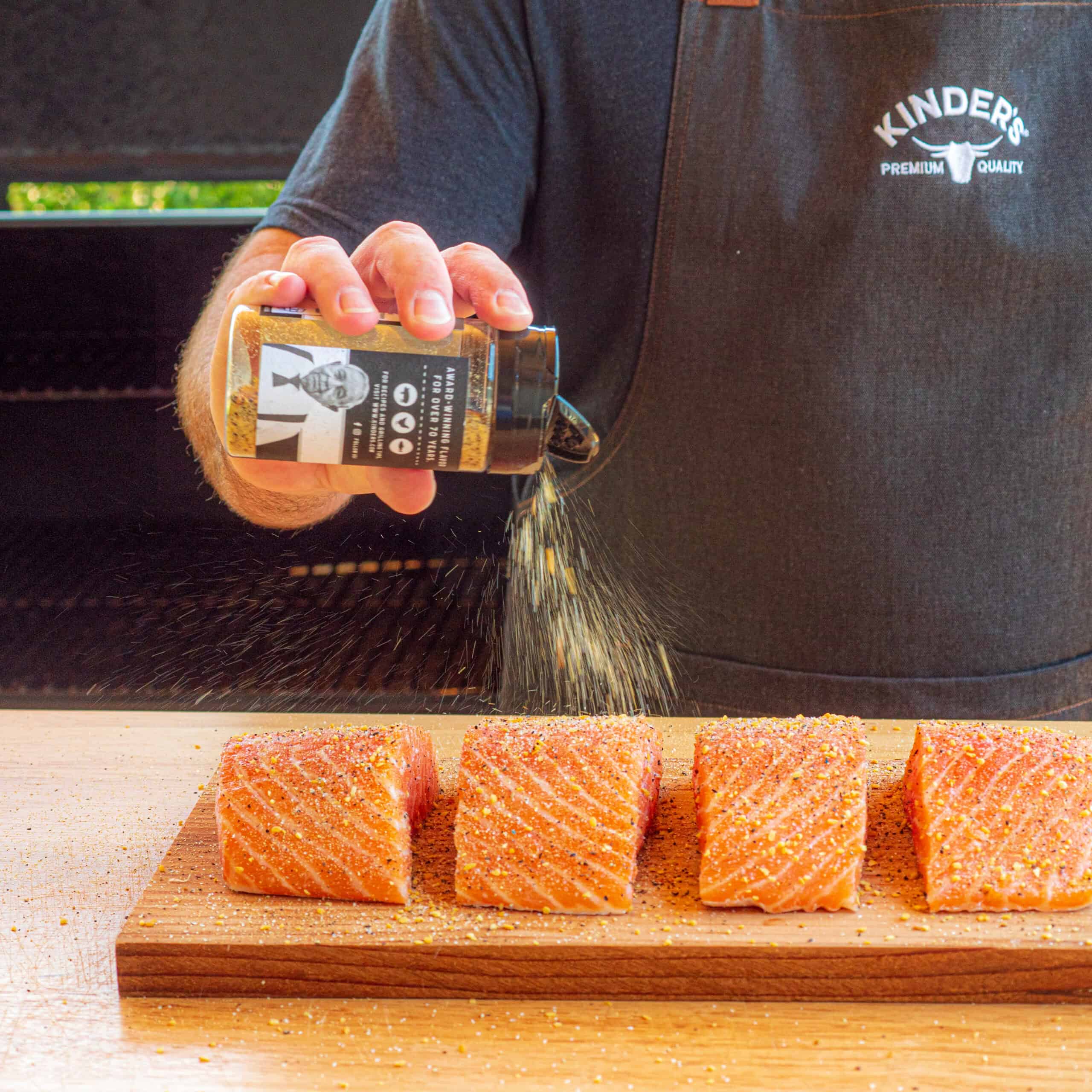 Cedar Plank Grilled Salmon