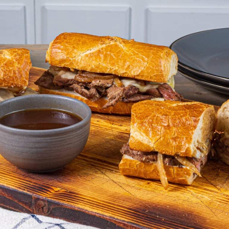 Classic French Dip with Kinder's Au Jus