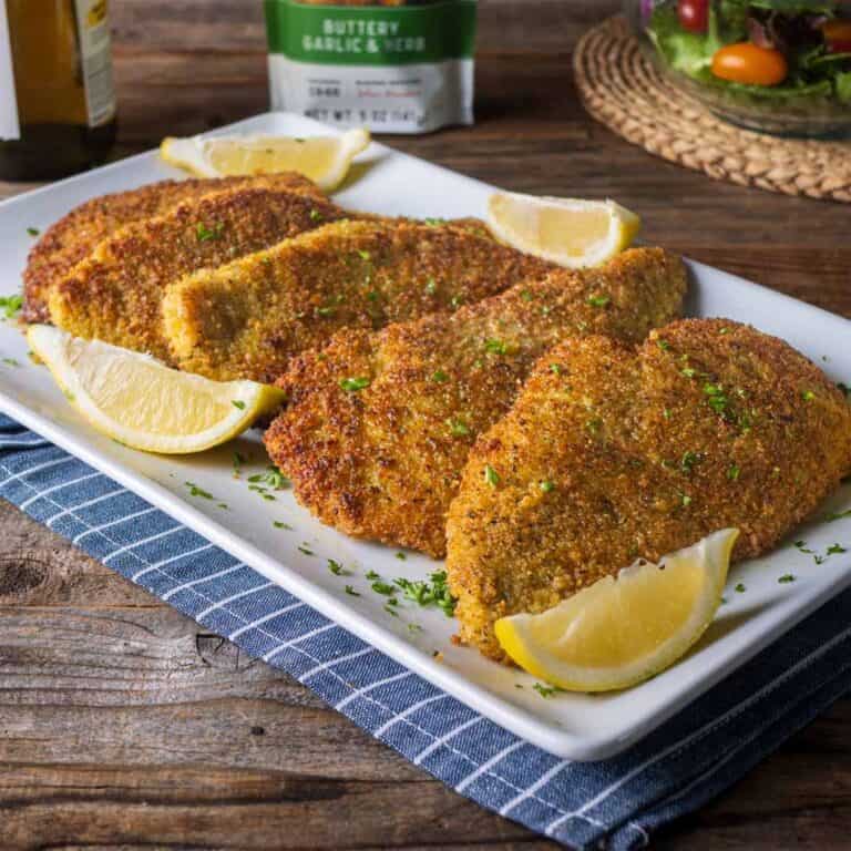Crispy Chicken Cutlets