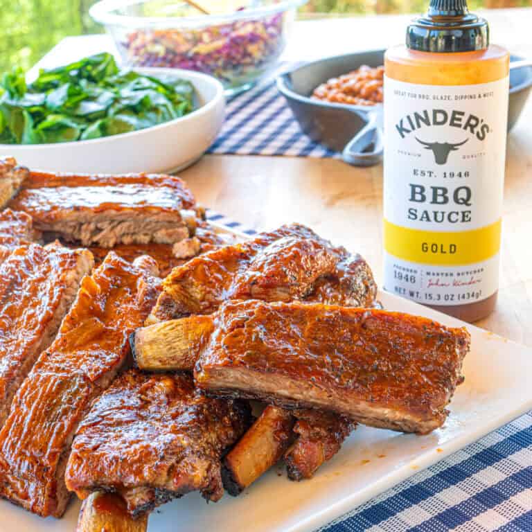 Gold BBQ Ribs — Oven-Baked and Grill-Finished