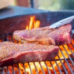 Grilled T-Bone Steaks with Steak Blend Seasoning