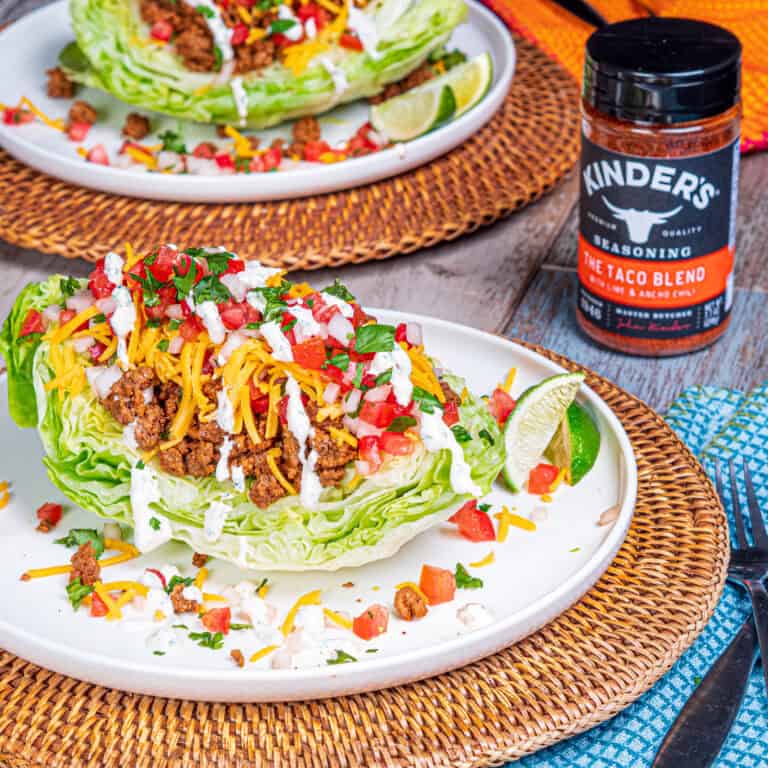 Ground Beef Taco Lettuce Boats