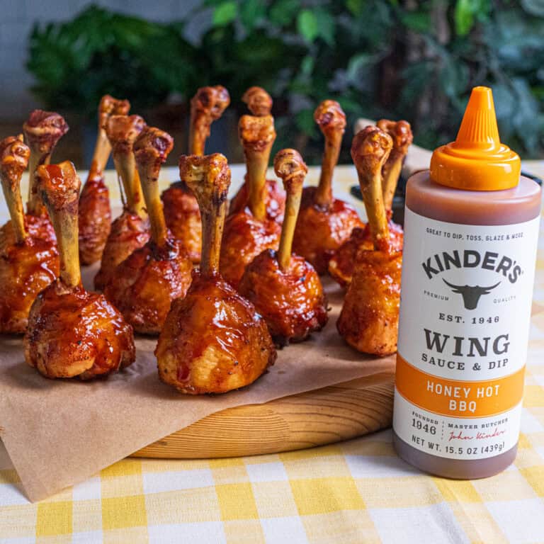 Honey Hot Chicken Lollipops