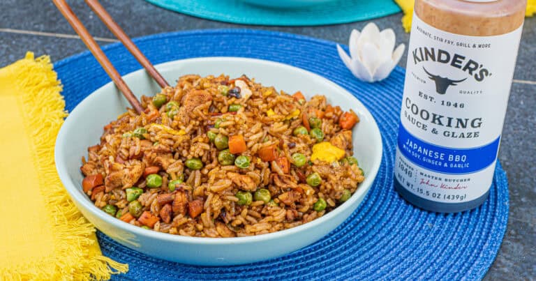 Japanese BBQ Chicken Fried Rice
