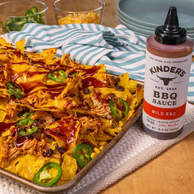 Mild BBQ Chicken Nachos
