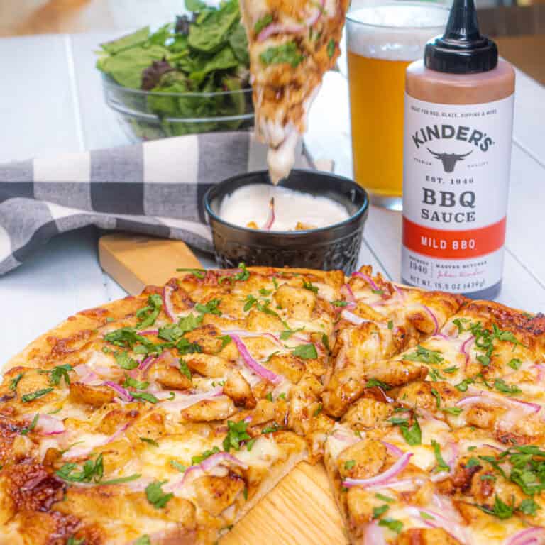 Mild BBQ Chicken Pizza
