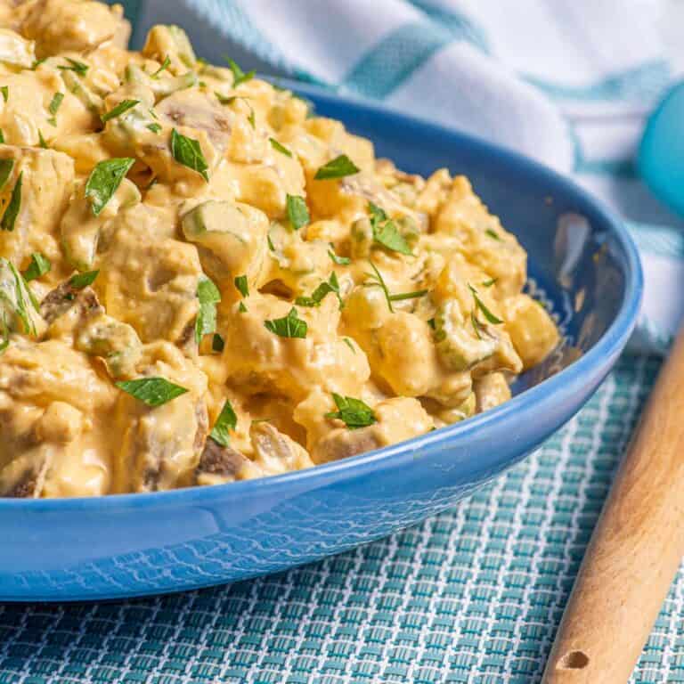 Mom's Potato Salad with Woodfired Garlic