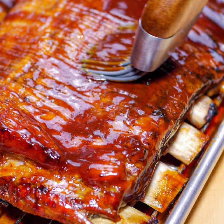 Pork Ribs with Black Cherry Chipotle