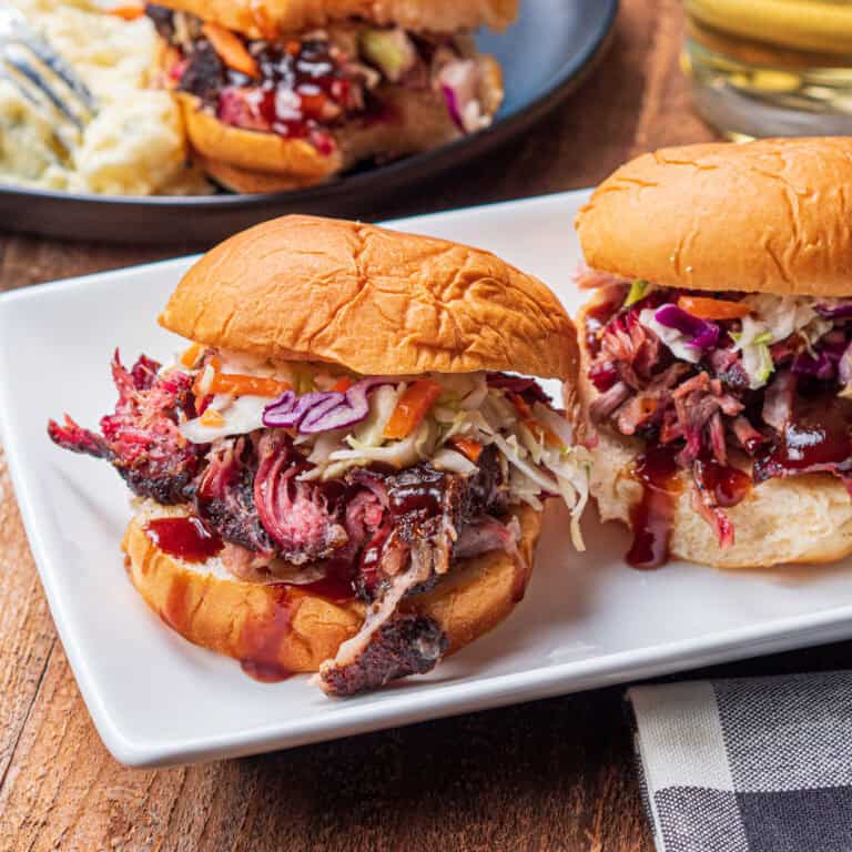 Smoked Pulled Pork Sliders