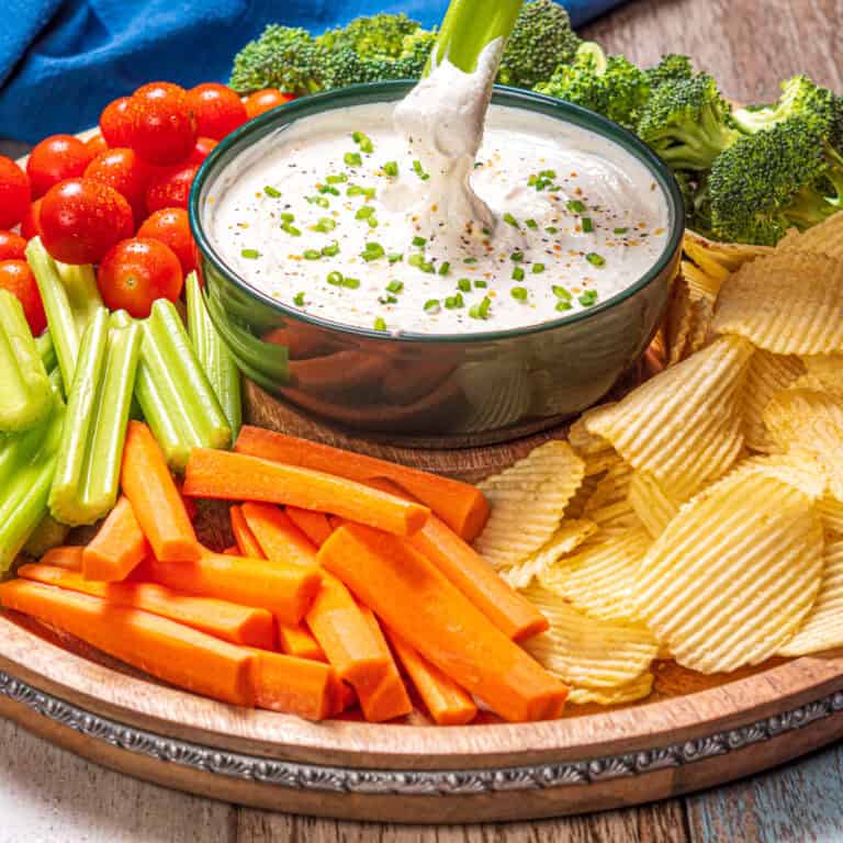 Sour Cream Dip with The Blend Seasoning