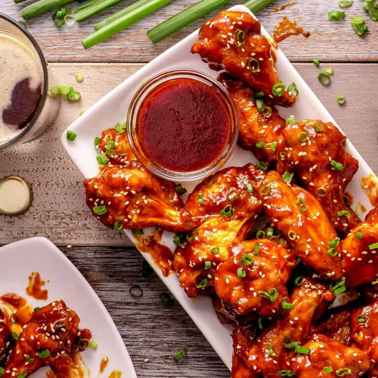 Spicy Garlic BBQ Wings