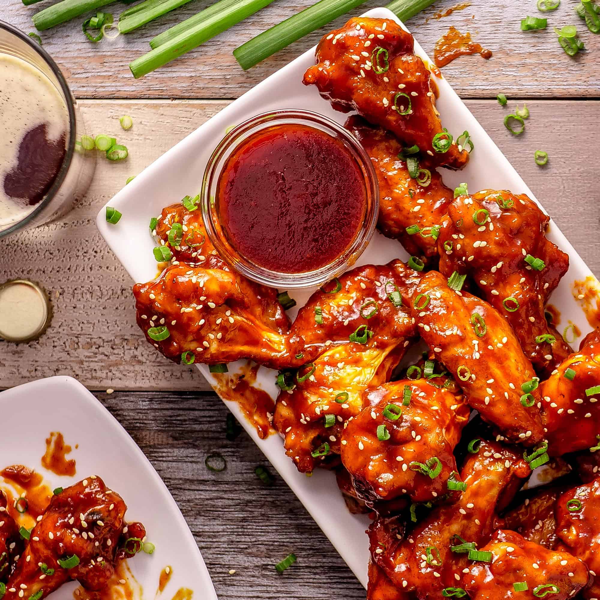 Spicy Garlic BBQ Wings