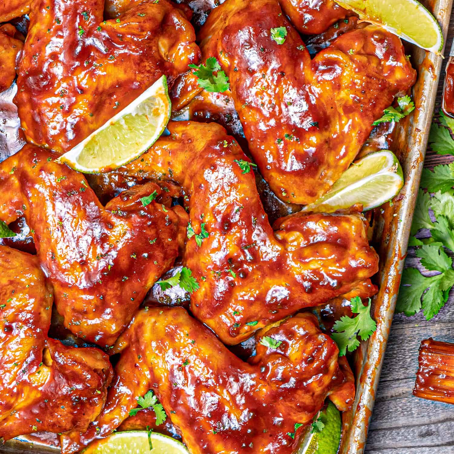 Sriracha Lime Chicken Wings