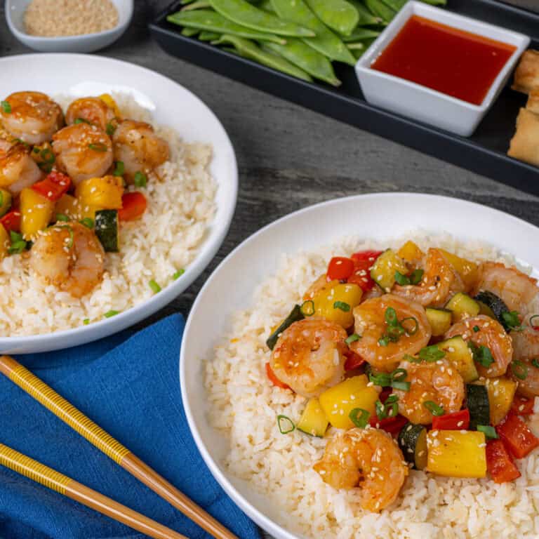 Sweet and Sour Shrimp Stir Fry