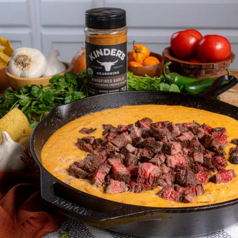 Woodfired Garlic Steak Cheese Dip