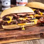 Woodfired Garlic Tri-Tip Sandwich