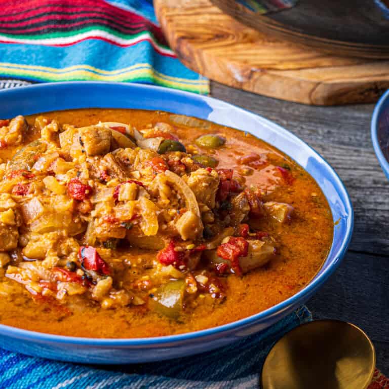 Bacalao a la Vizcaina (Basque-Style Codfish Stew)