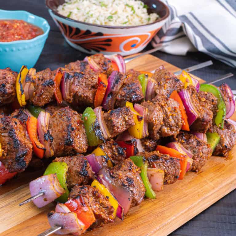 MEXICAN BEEF SKEWERS