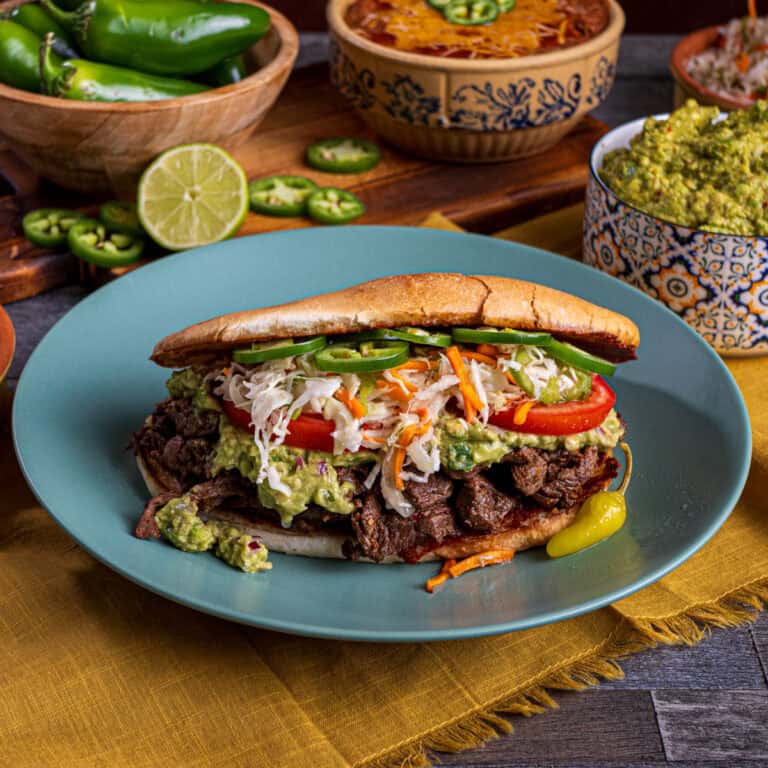 Carne Asada Beef Tortas with Spanglish Asadero Carne Asada Seasoning