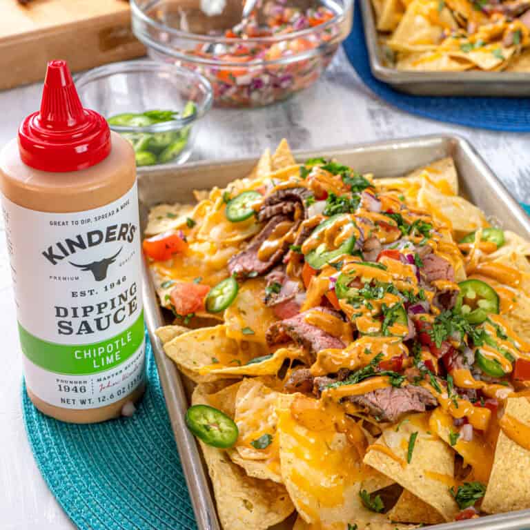 Carne Asada Loaded Nachos