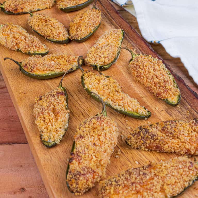 Baked Stuffed Jalapeño Peppers with Spanglish Asadero Barbacoa Seasoning