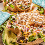 Taco Chicken Tostada Salad