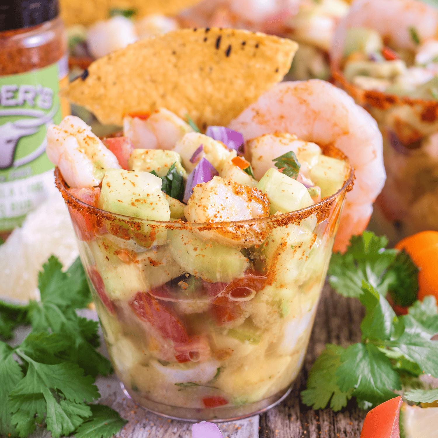 Tequila Lime Shrimp Ceviche