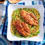 Teriyaki Chicken Zucchini Noodles