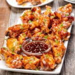Teriyaki Oven Baked Chicken Wings