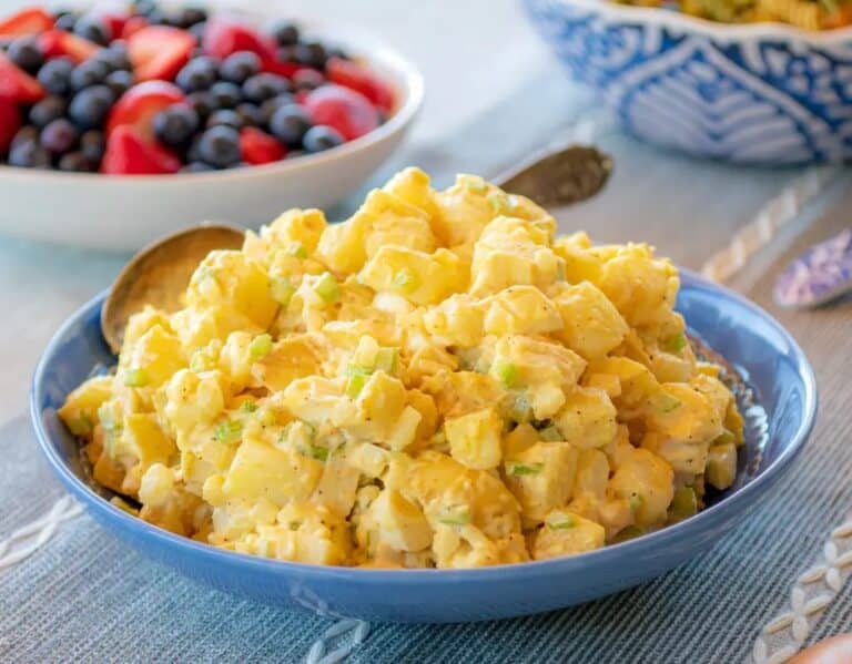 Toasted Onion Potato Salad with Kinder's